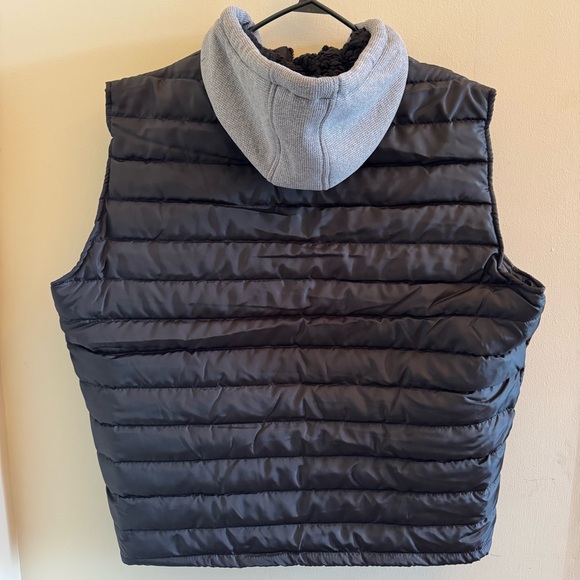 Ecko Unltd Black Puffer Vest Hooded Full Zip Mens 3XL Streetwear NWT - Picture 8 of 9
